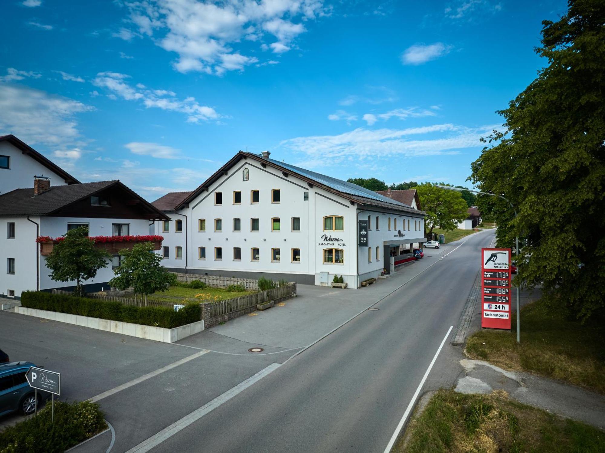Hotel Landgasthof Wurm Bogen Exterior foto